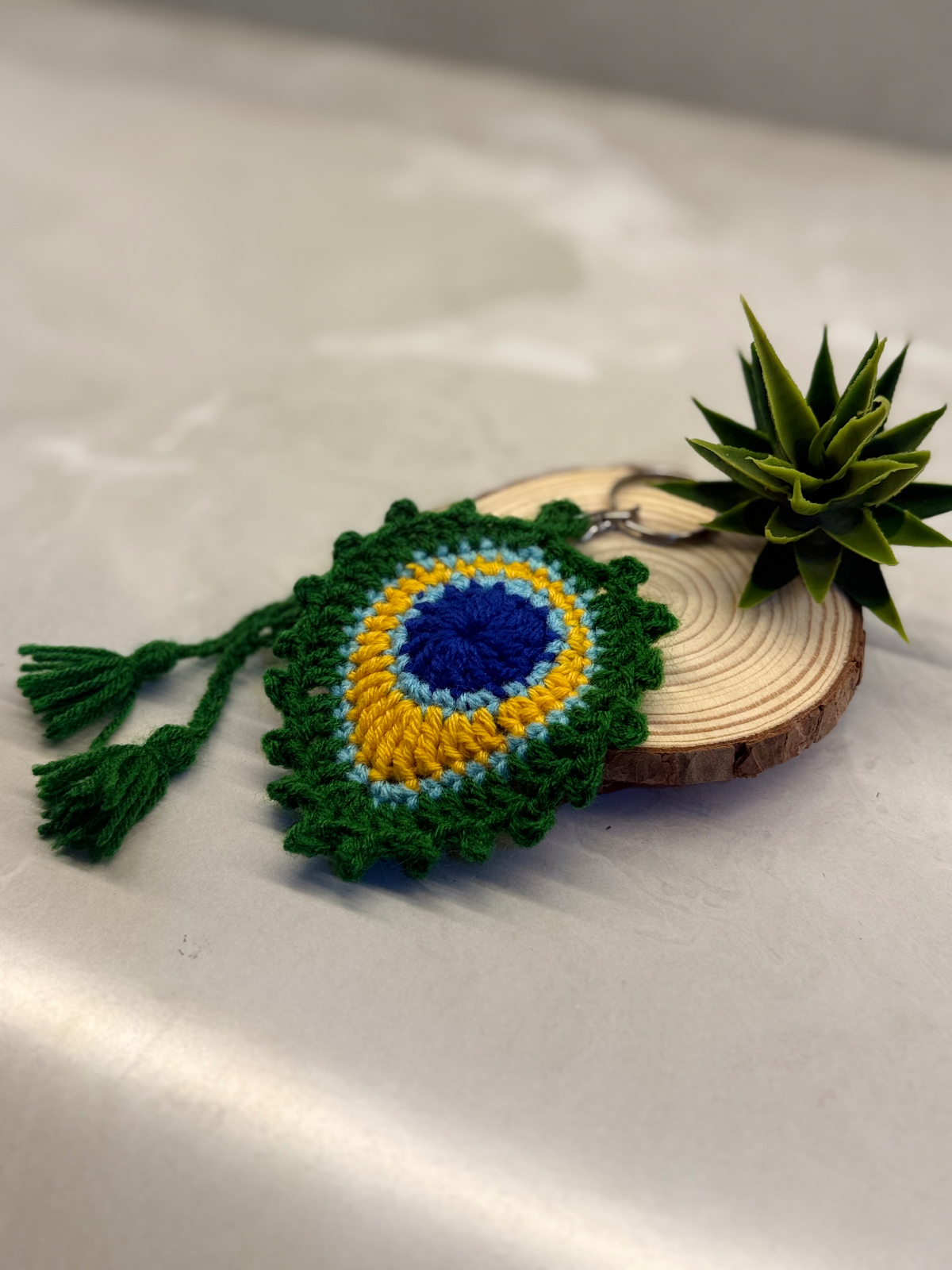 Mor Pankh Keychain